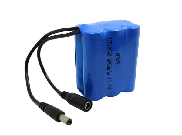 7.4V-6600mAh-2S3P安防視頻監控電池1